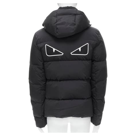 fendi puffer jacket with eyes|designer fendi puffer jacket.